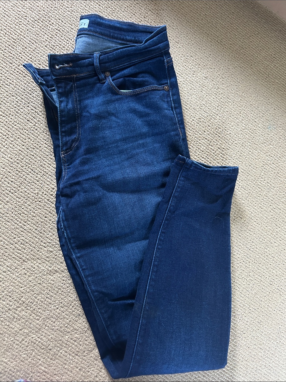 LOFT Women Skinny Jeans - Dark Blue